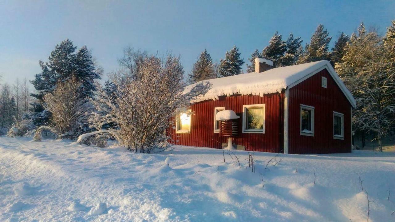 Authentic Cottage In Swedish Lapland Lycksele Exterior foto